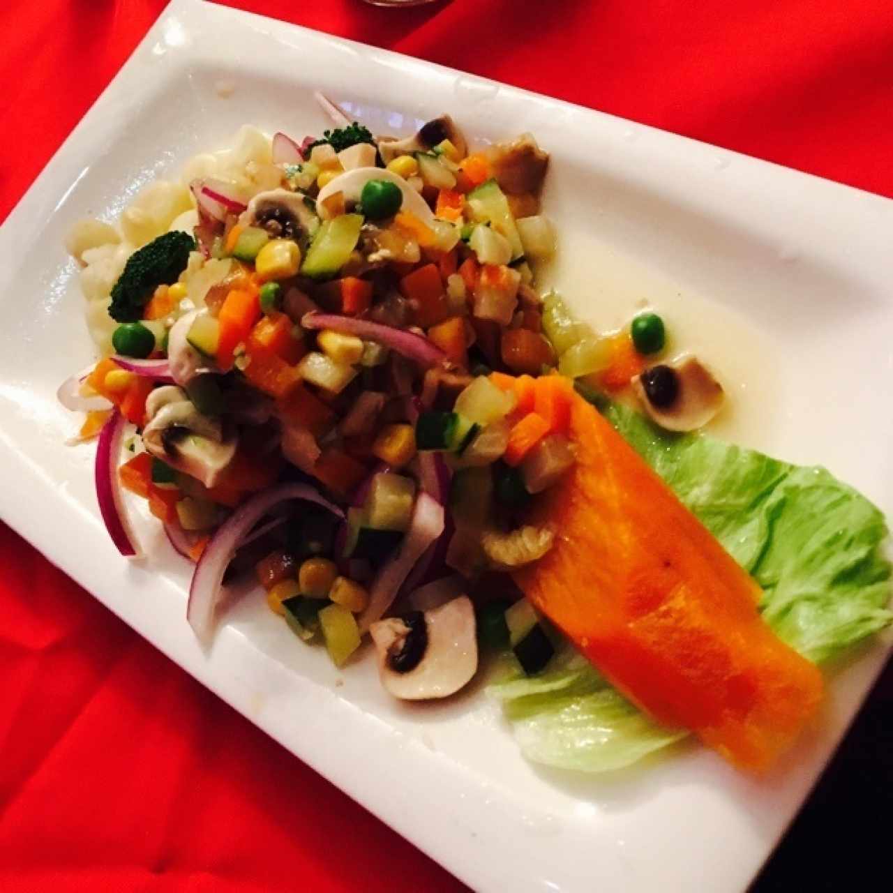 ceviche vegetariano