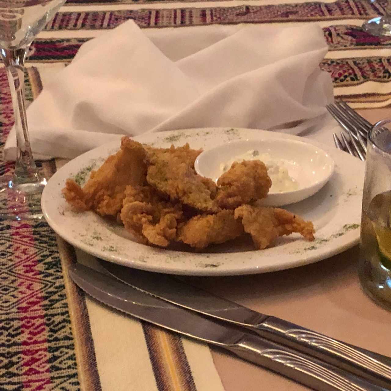 chicharron de pollo