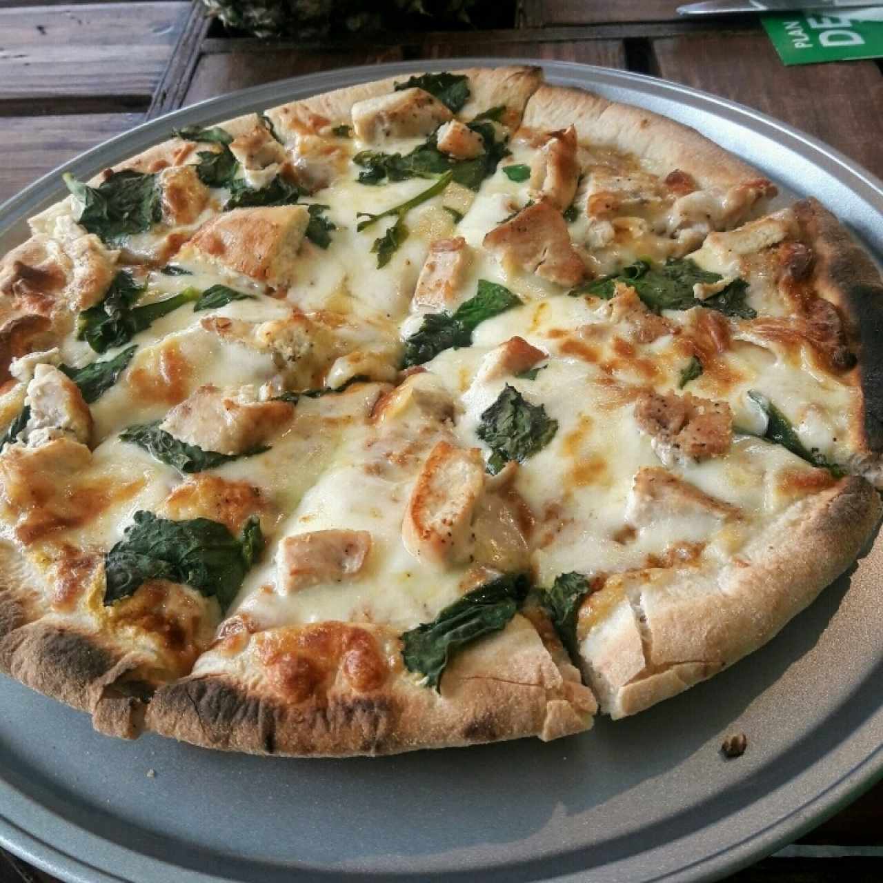 pizza pollito green