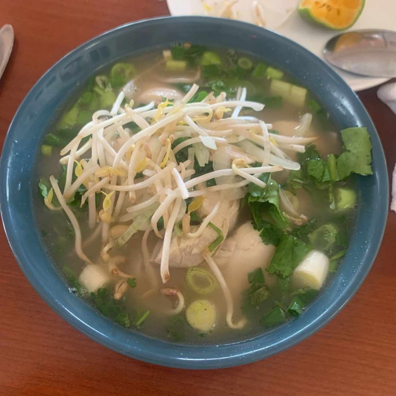 Pho Gá Sopa de pollo