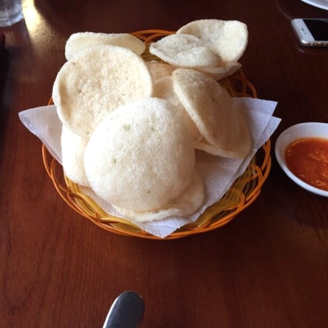 Phong Tom,, galletas de camarones 