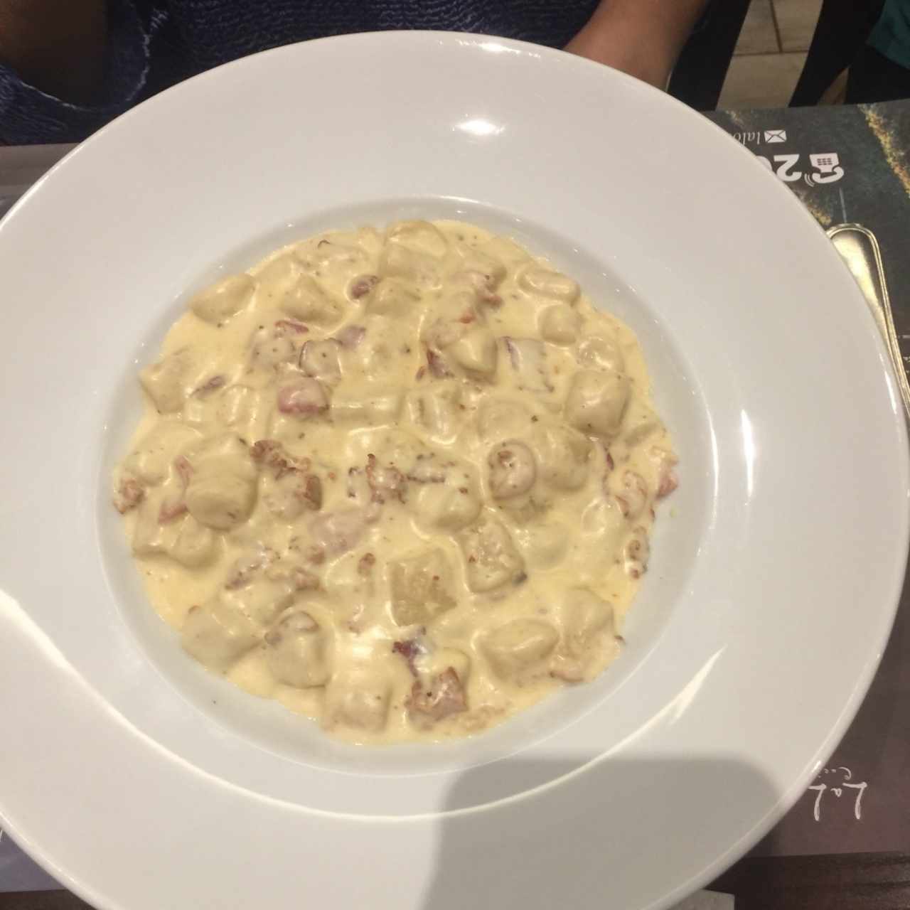 gnocchi a la carbonara