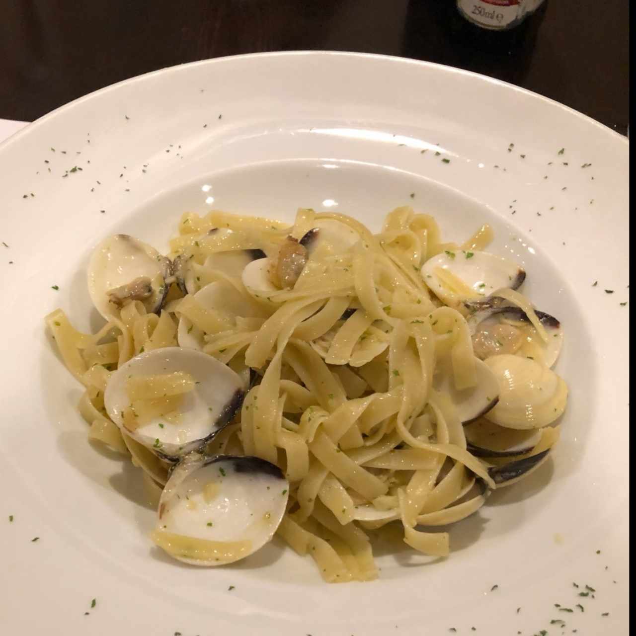 Fetuccini a la Vongole al Oleo