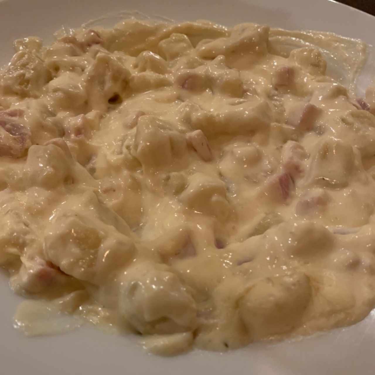 Gñocci a la Alfredo