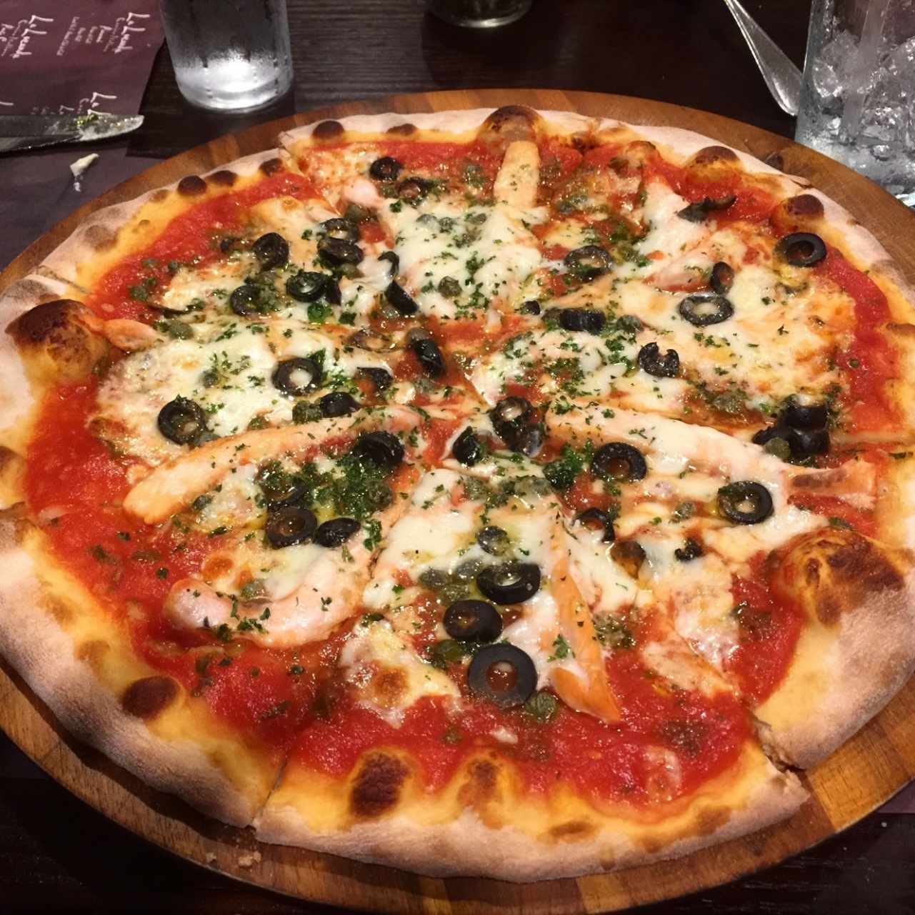 Pizzas - Pizza mediterránea