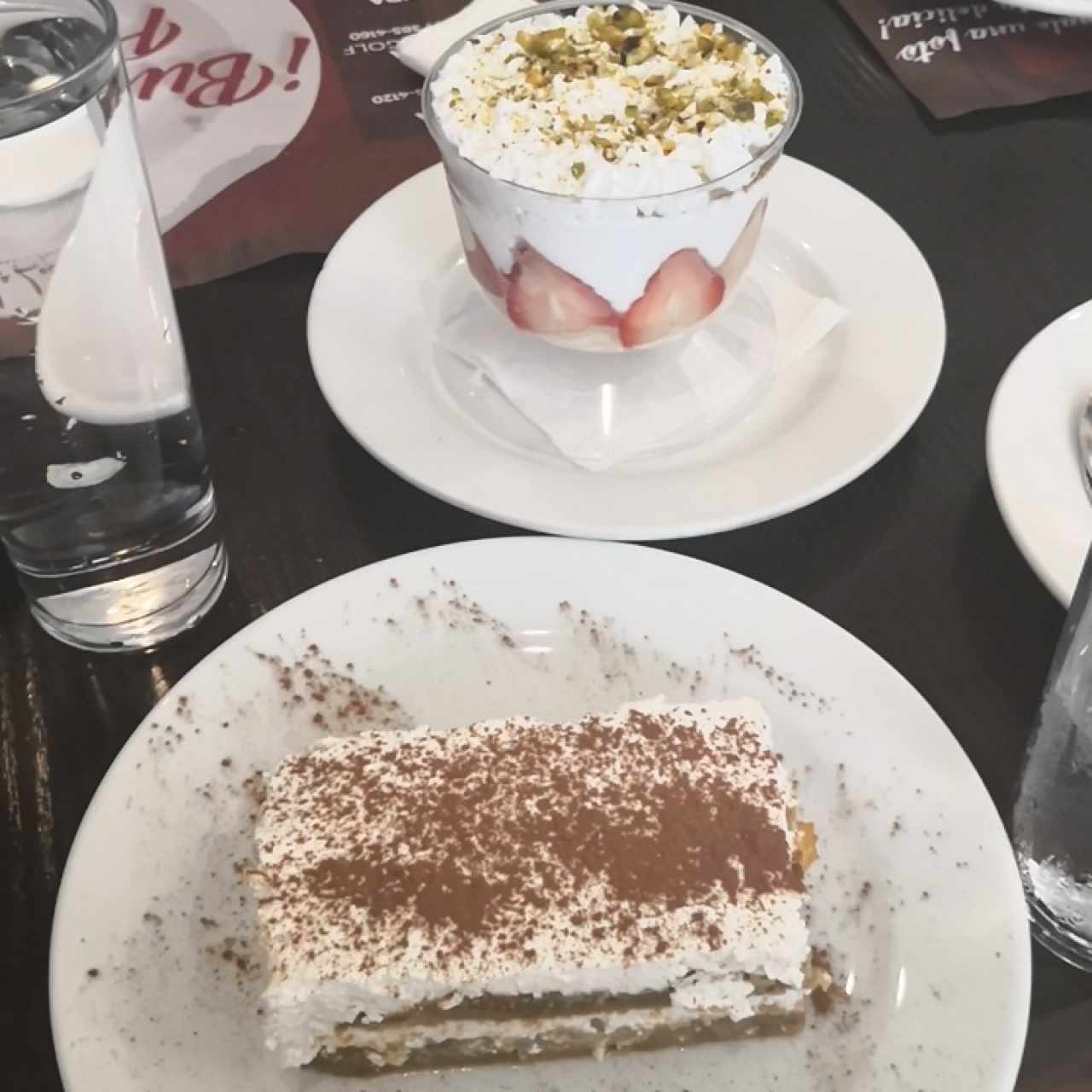 short cake & Tiramisú
