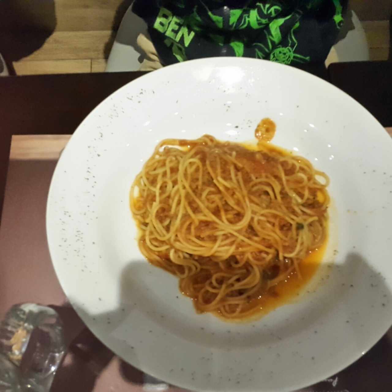 Spaguetti a la boloñesa