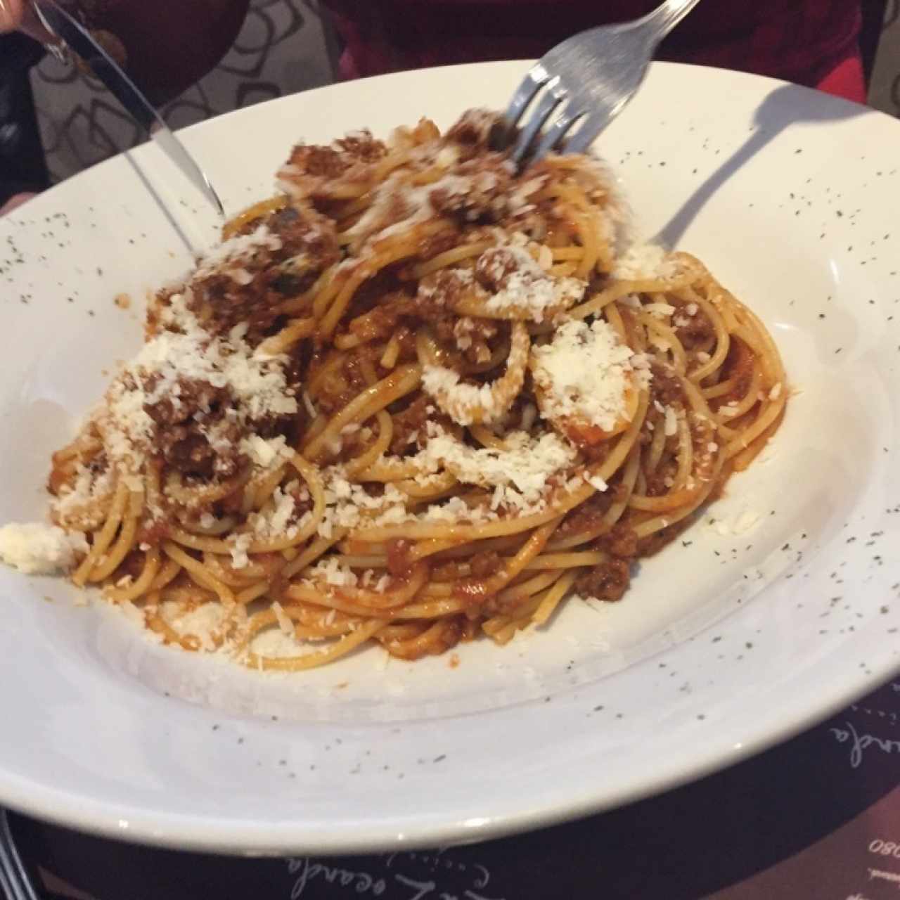 spaghetti a la Boloñesa