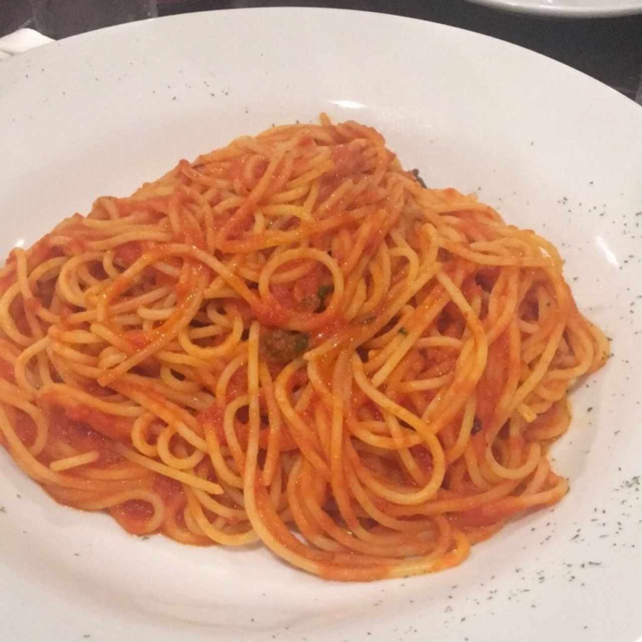 Spaghetti Arrabiata 