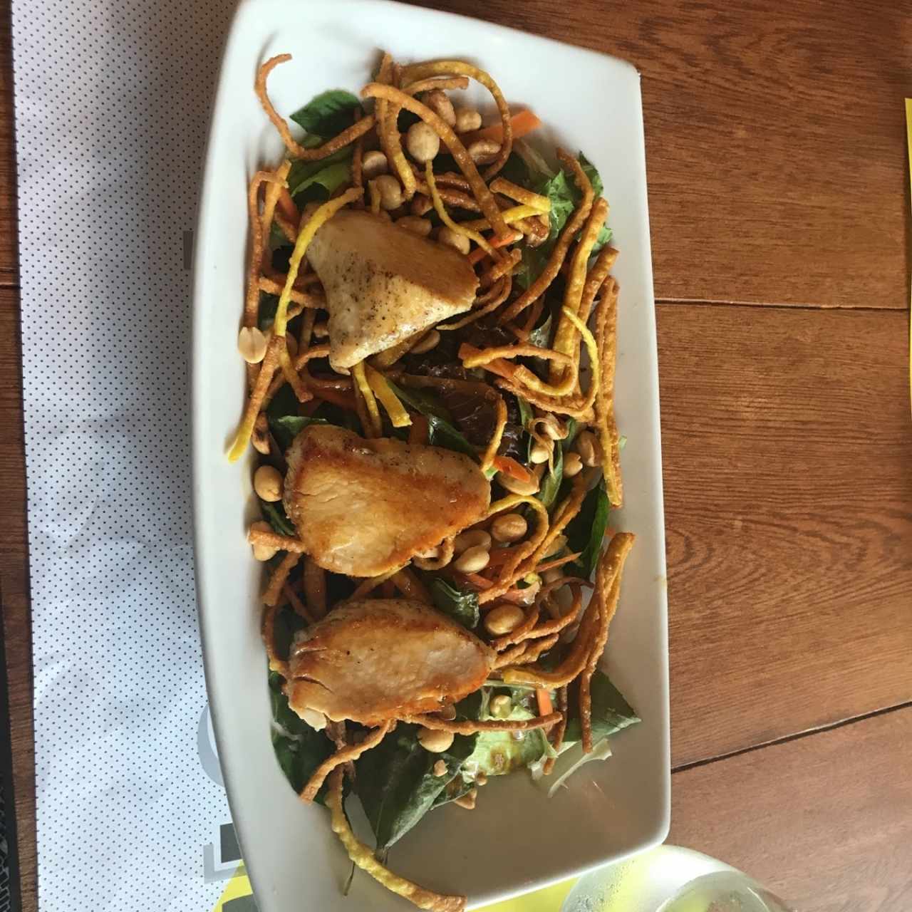 ensalada Thai con pollo... ligera y deliciosa 