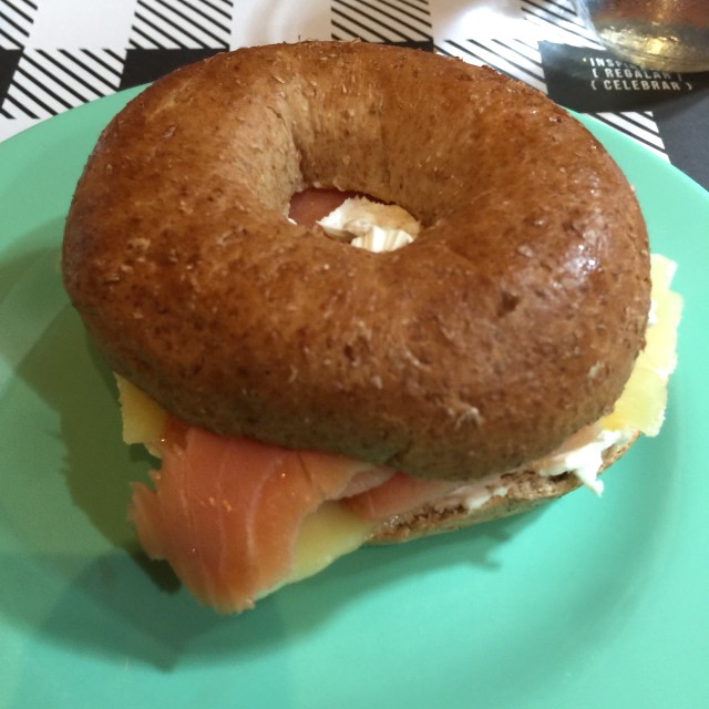 Bagel de Salmón