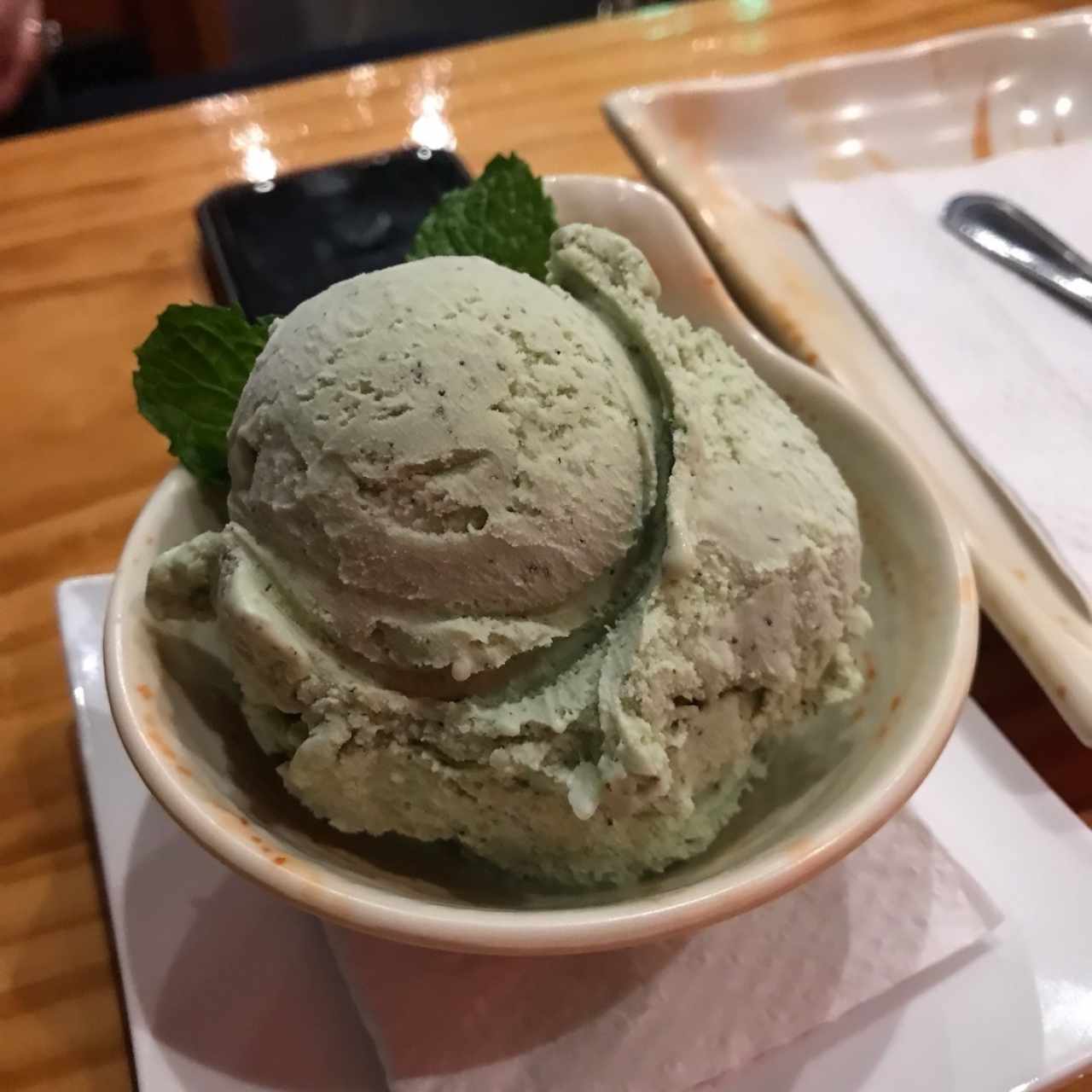 Helado de Matcha