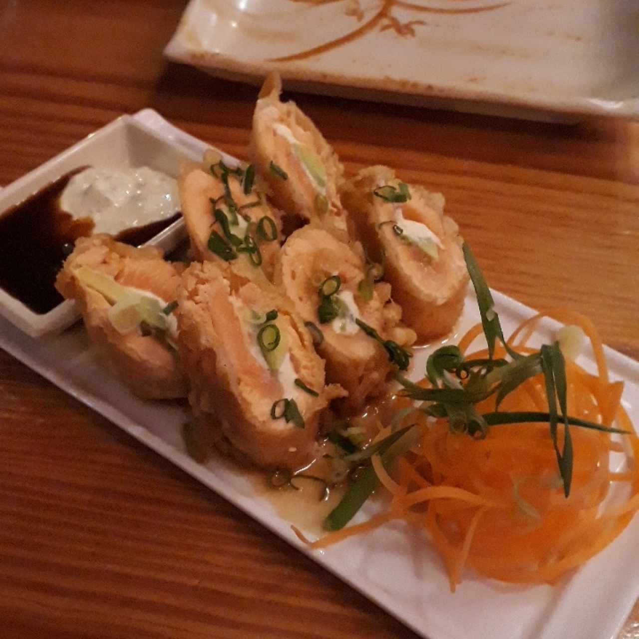 Entradas - Salmón tempura