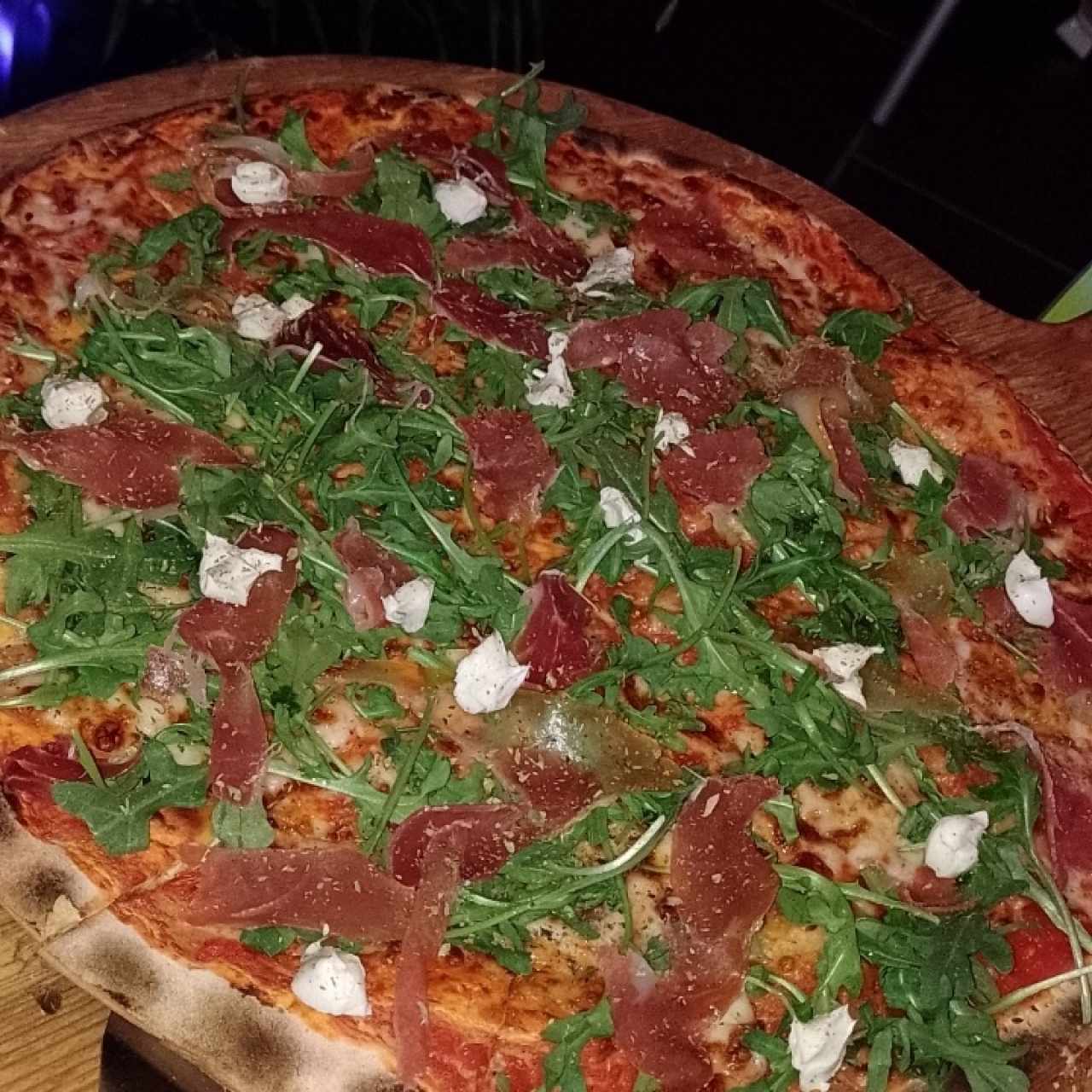 Pizza rústica Tamaño familiar
