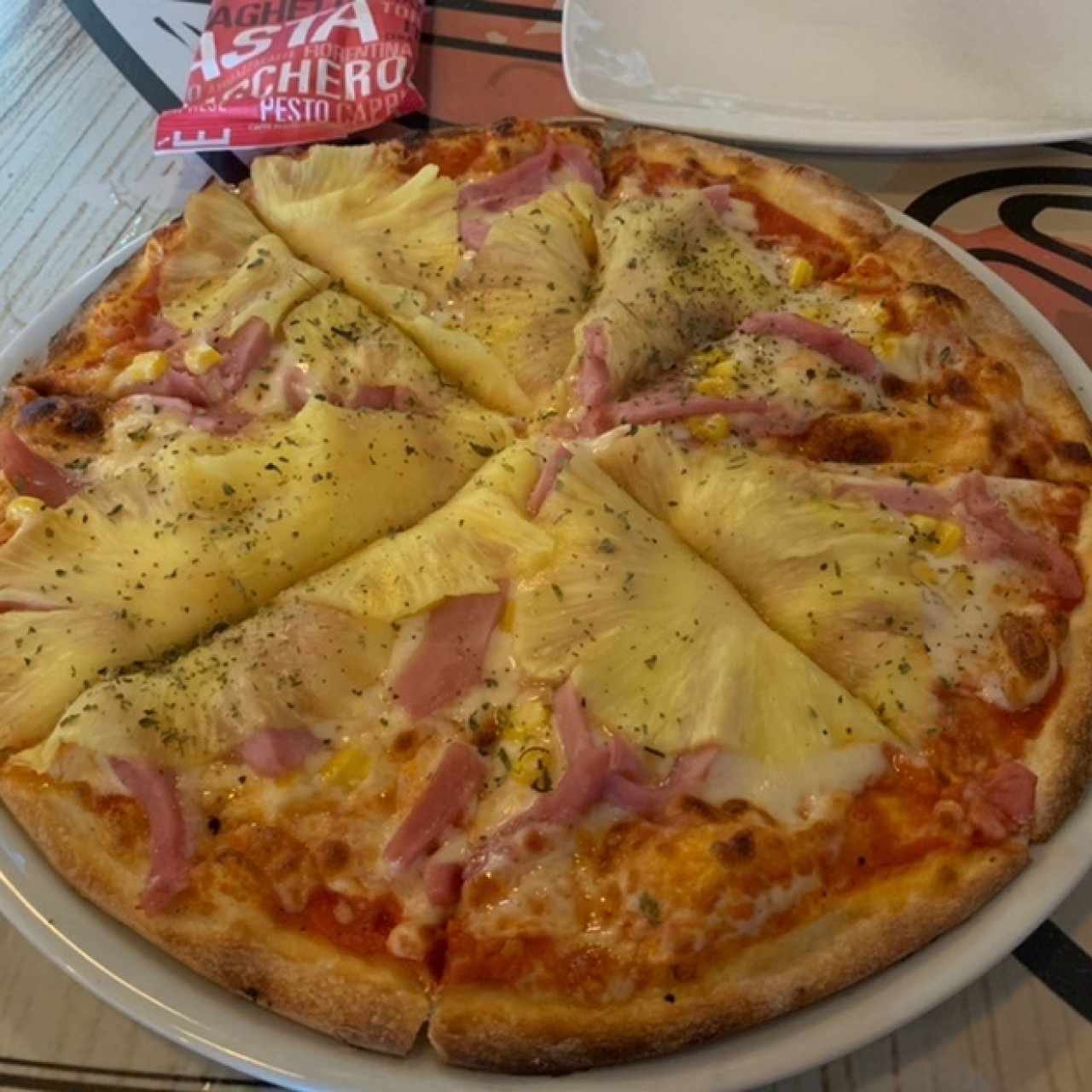 pizza hawaiana 