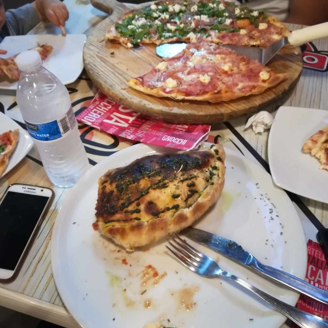 cazóne.. y pizza 