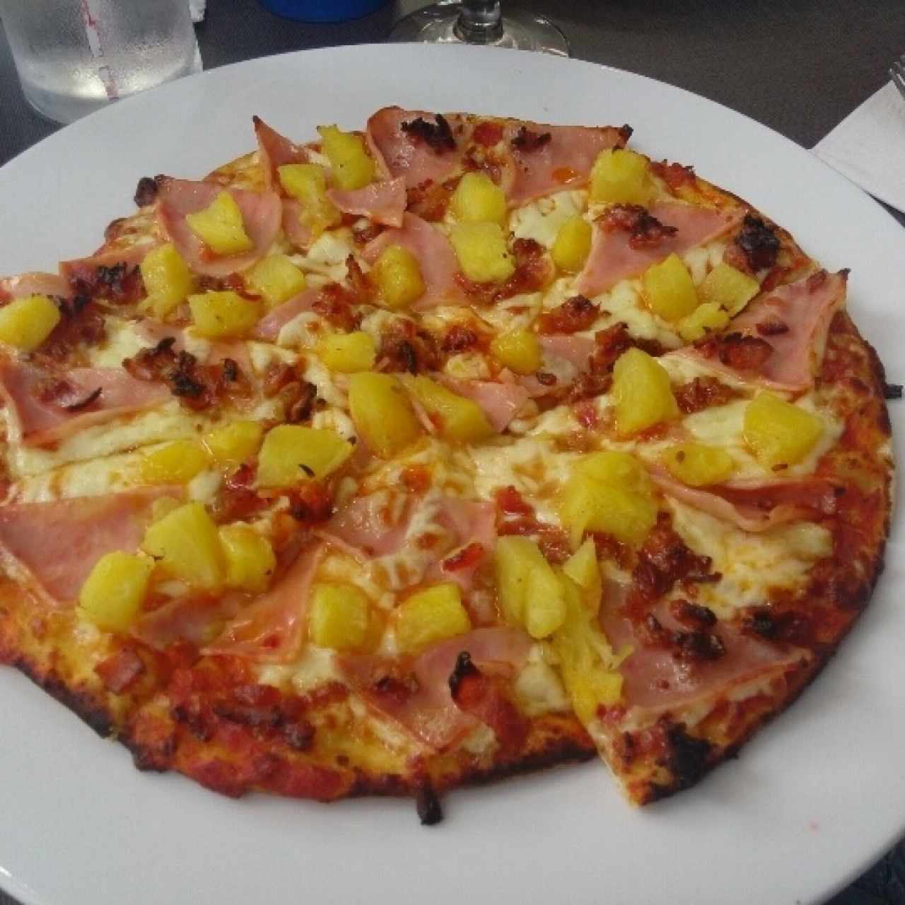 Pizza hawaiana