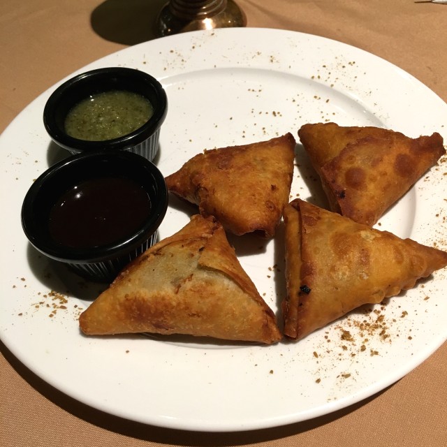 Chicken samosas