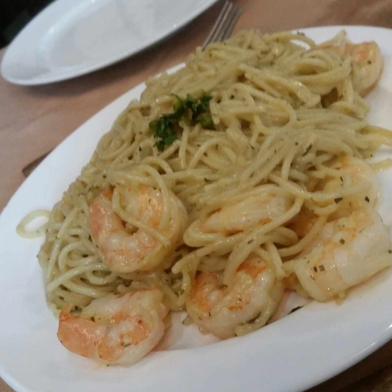 Spaghetti with Shrimp