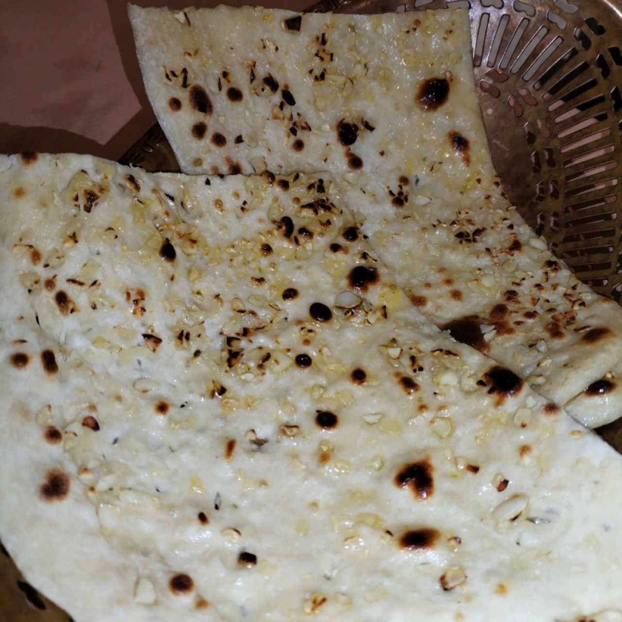 Naan de ajo