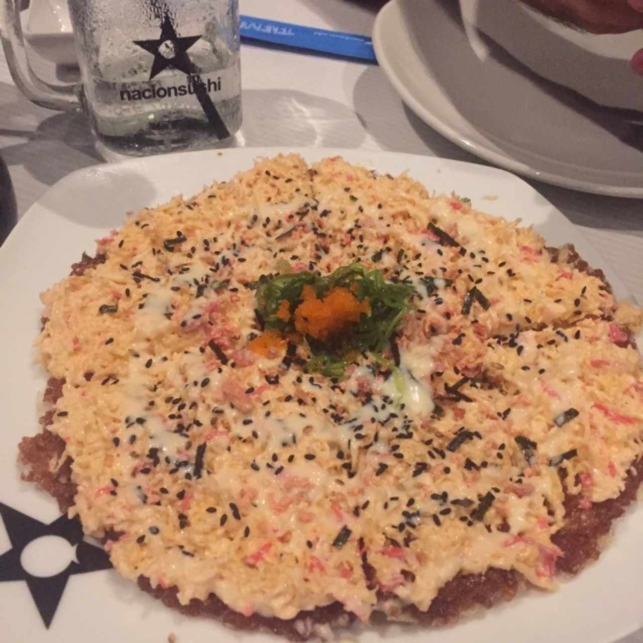 sushi pizza