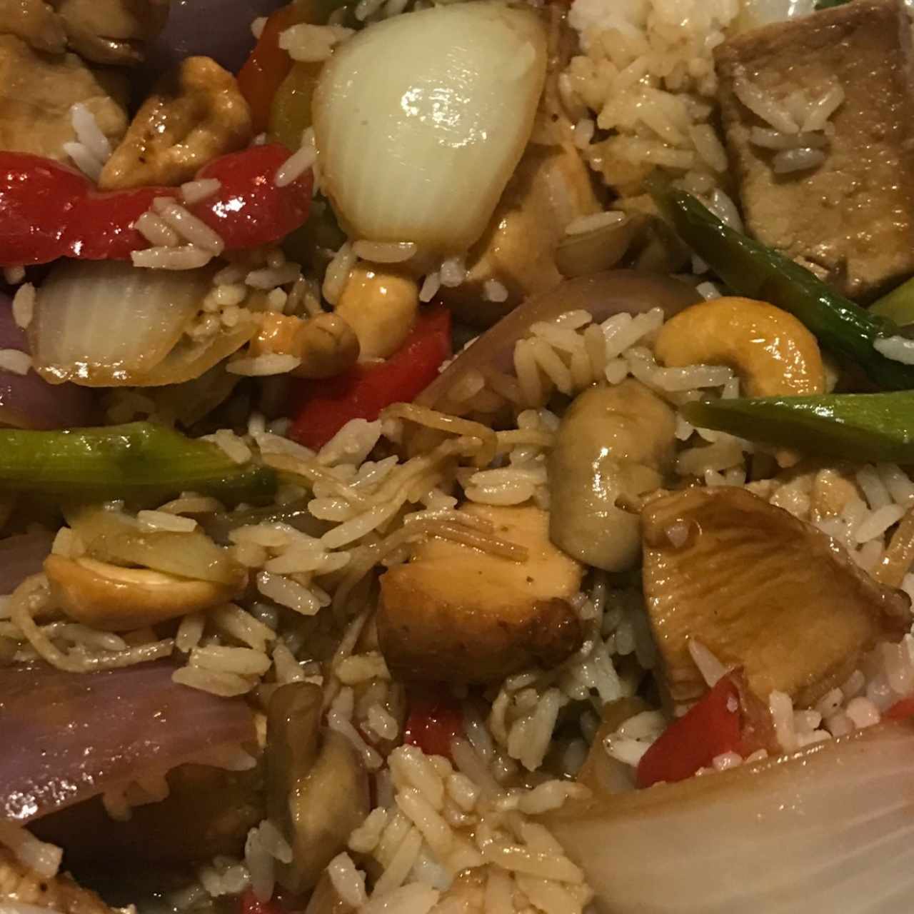 Stir fry de filete de res