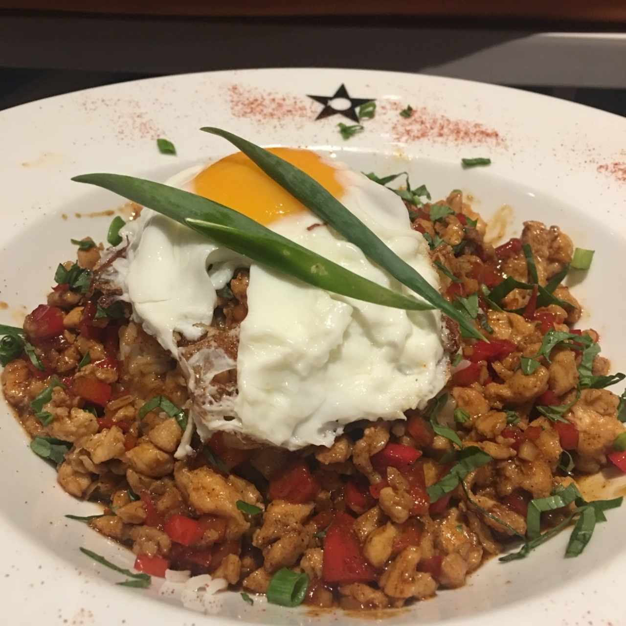 Nasi goreng de pollo