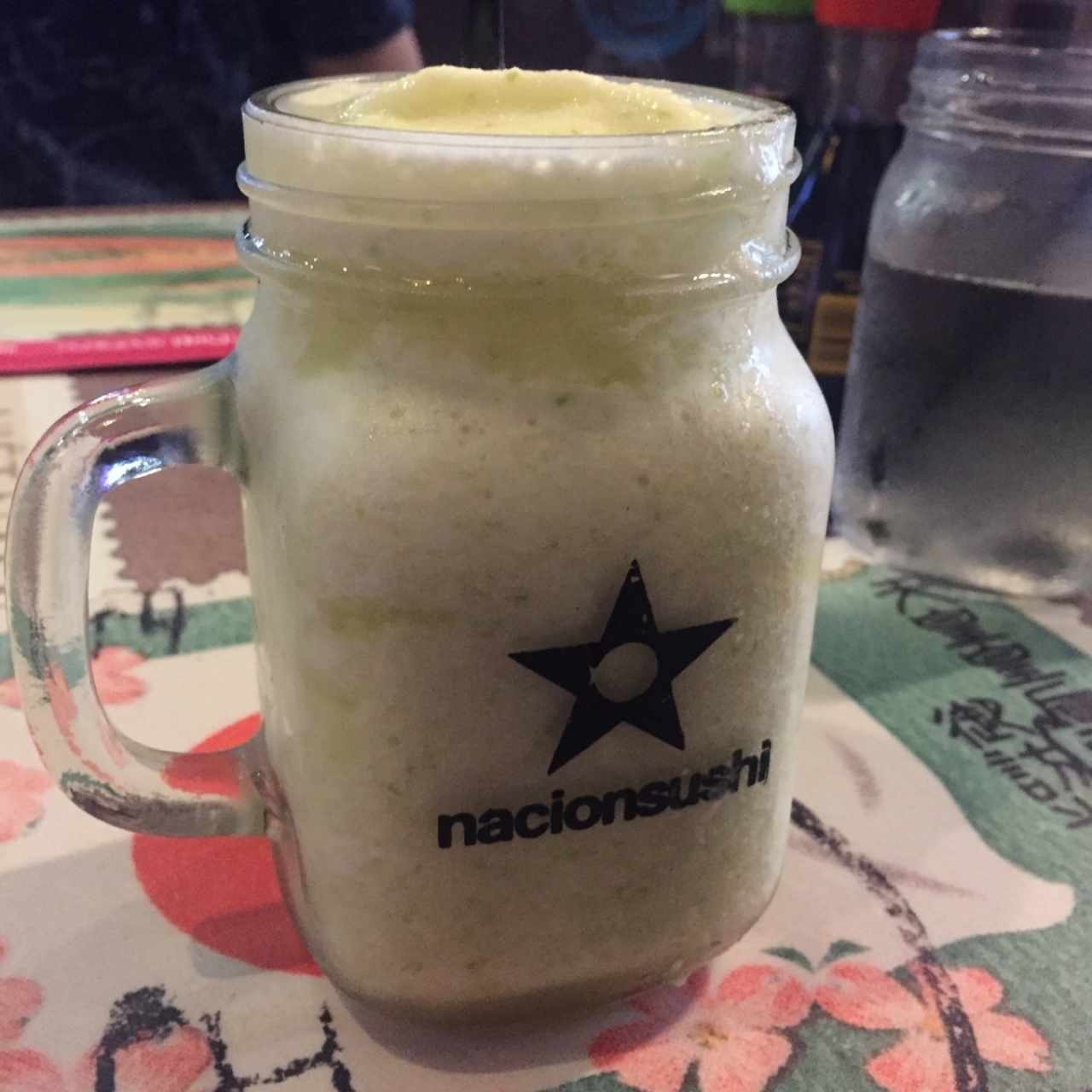 jugo de manzana verde