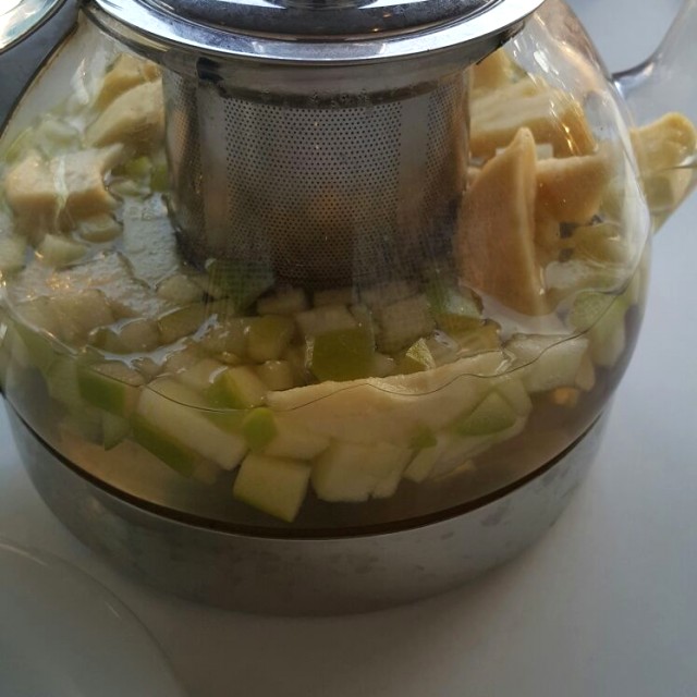 Misteriosas infusiones - Infusión de manzana