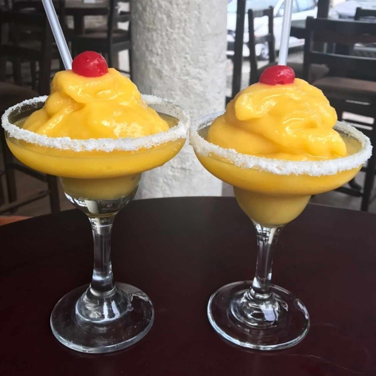 Margaritas de mango 