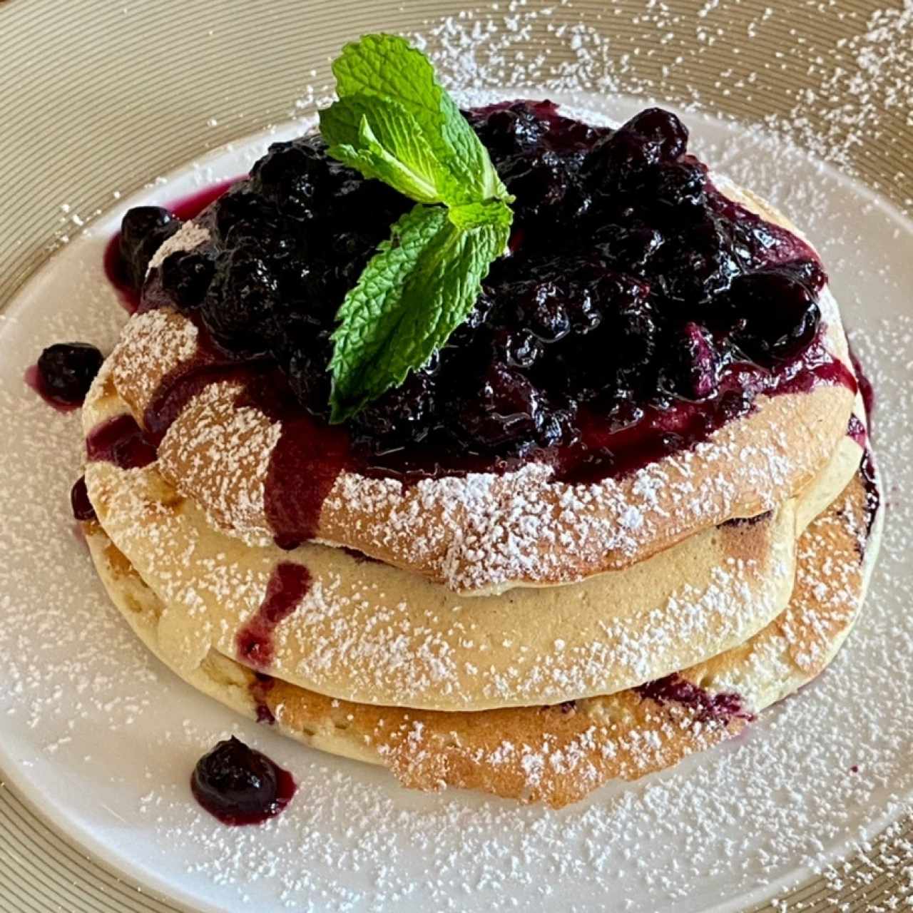 Desayunos - Blueberry pancakes