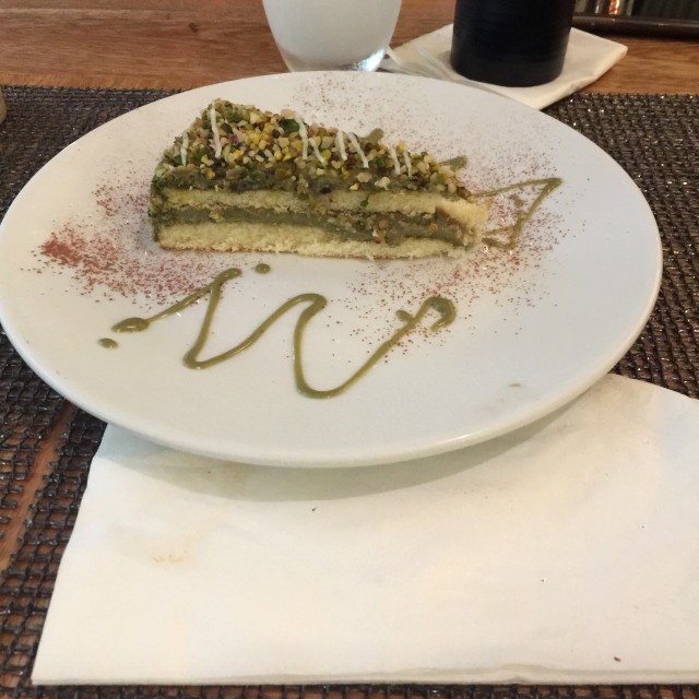 Postre de Pistachio