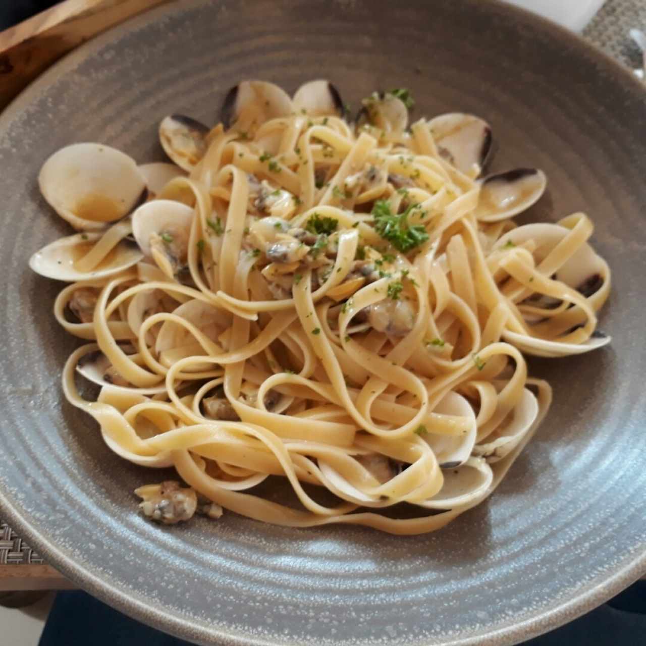 Fetucini Vongole