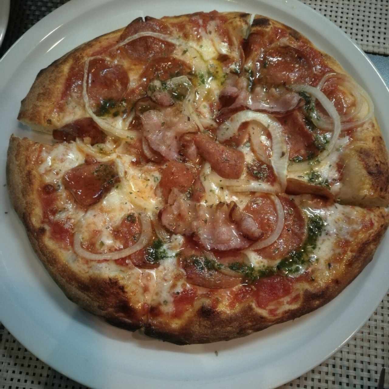 pizza mediterránea