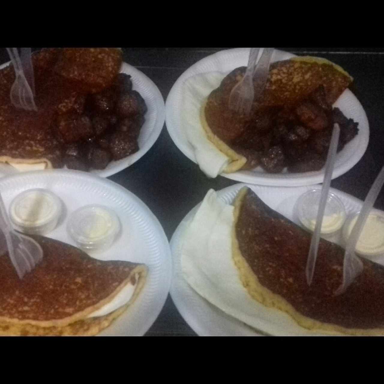 Cachapas Sencillas y De Cochino