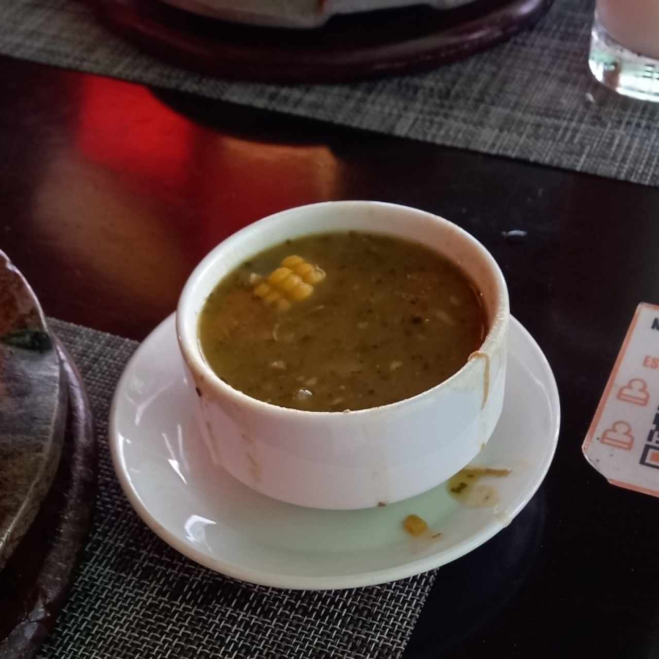 sopita de pollo