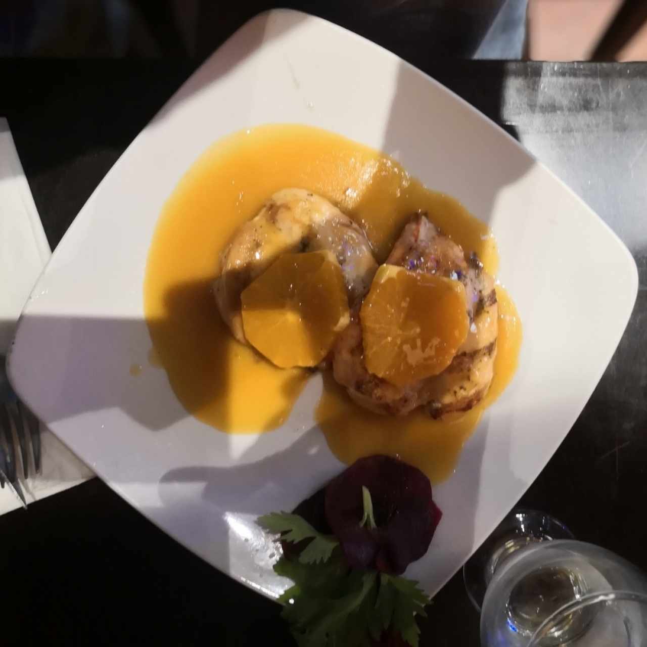 pollo a la naranja