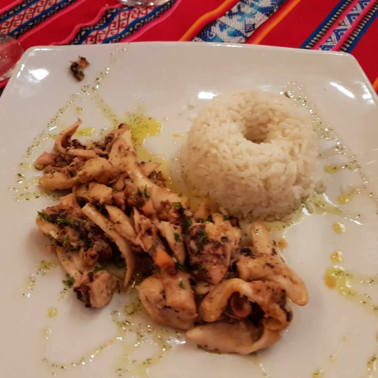 Pulpo al ajillo