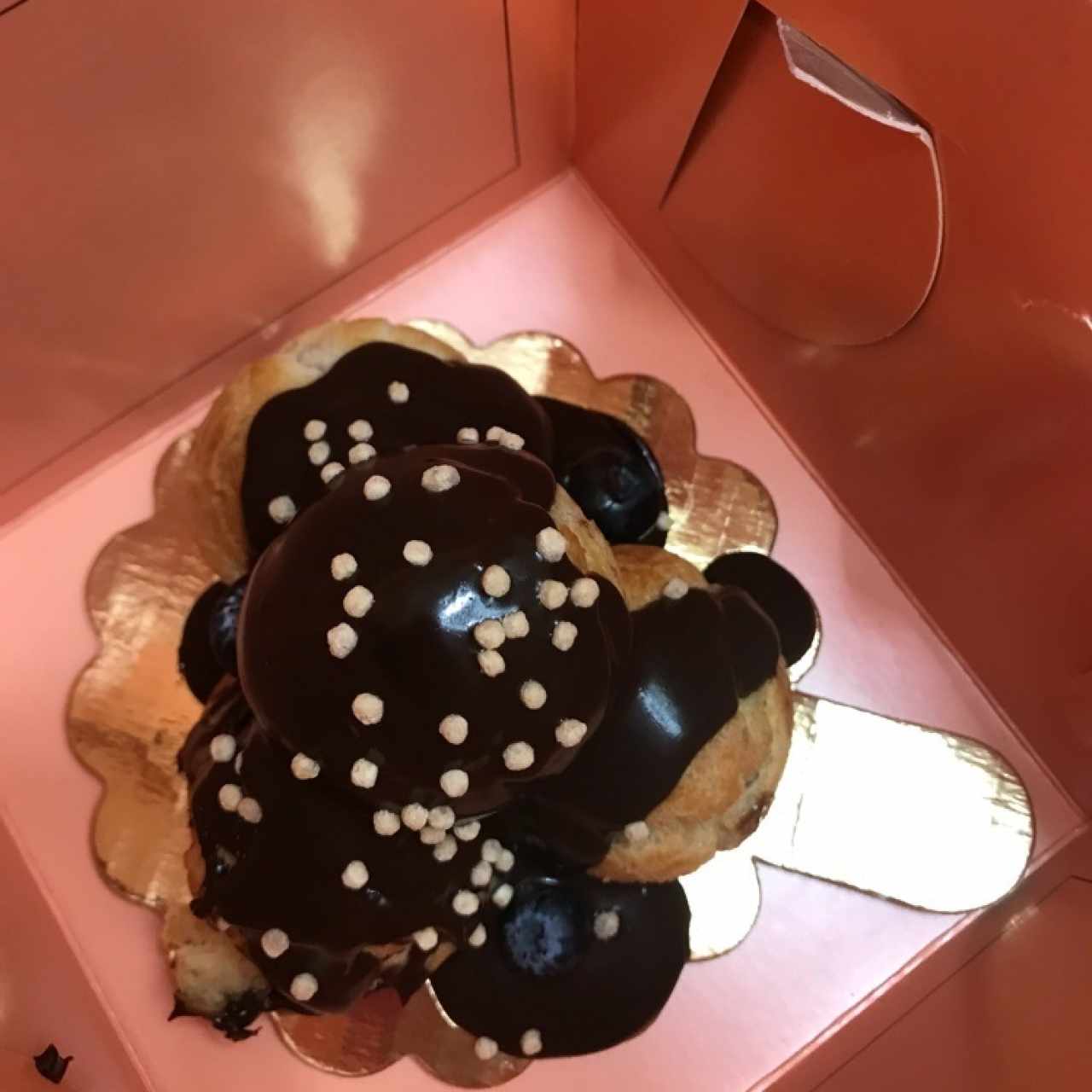 profiterol de nutella 