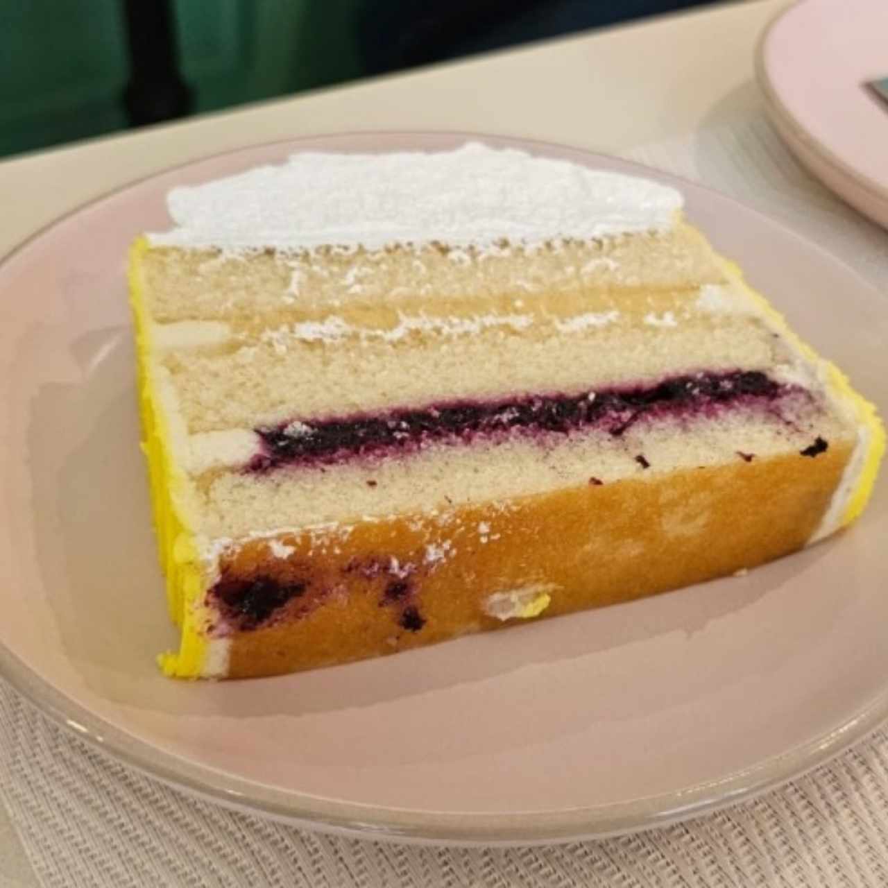 Cake de Limón con Blueberrys