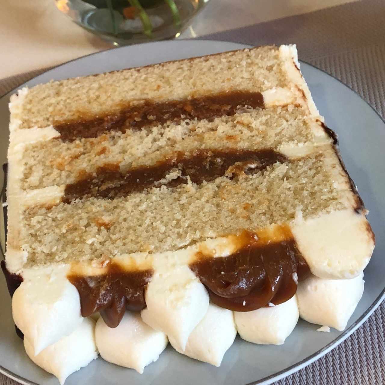 Vainilla con Dulce de Leche