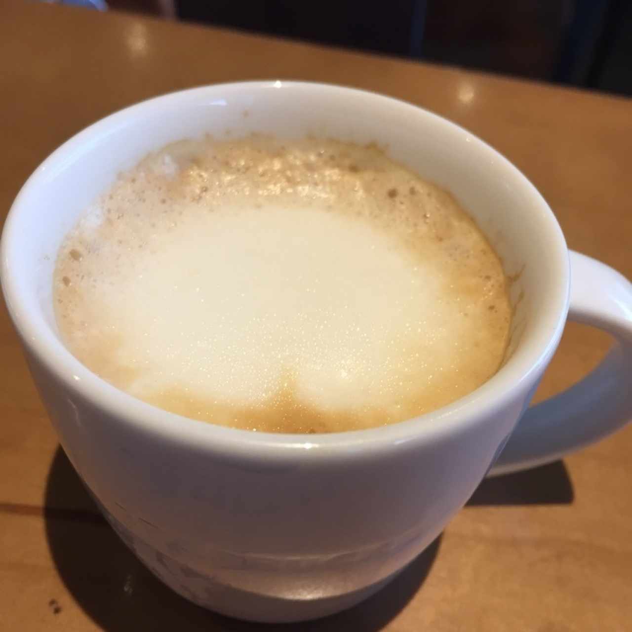 Espresso macchiato (aireado - deficiente preparación)