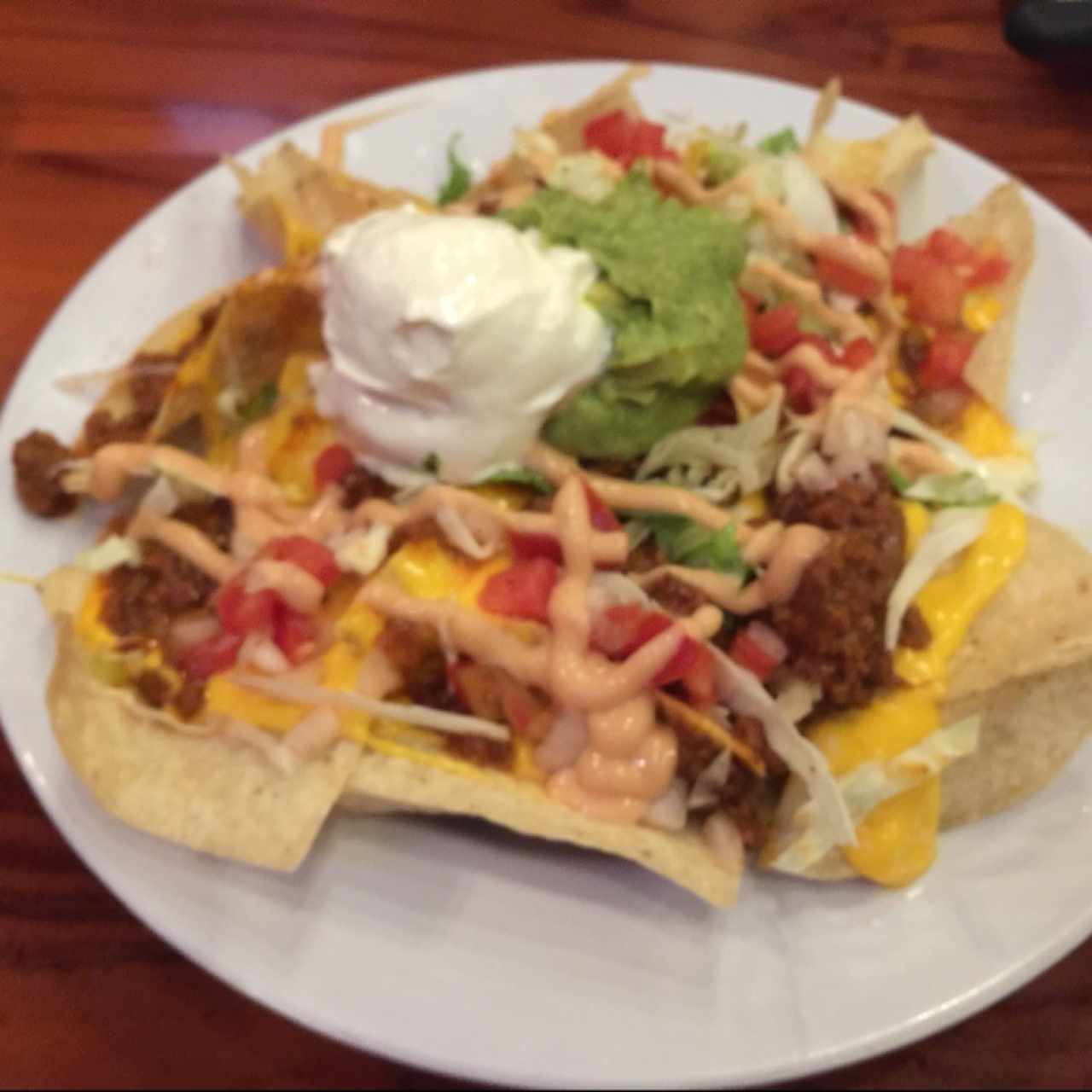 Tex mex nachos 