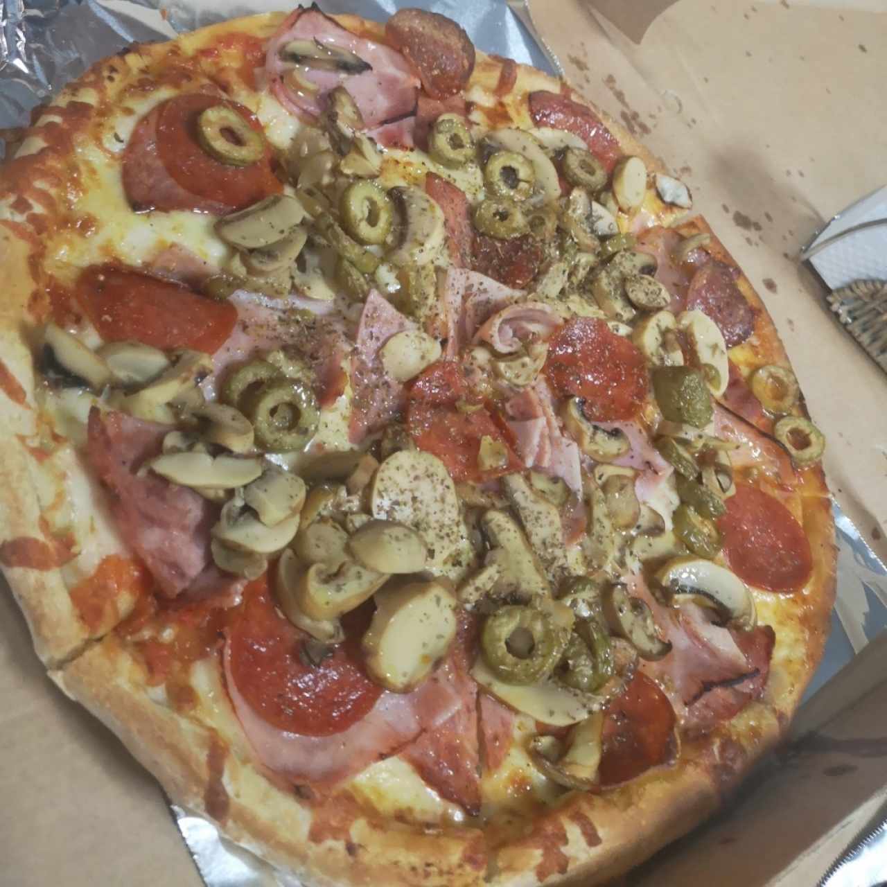 Pizza de combinación