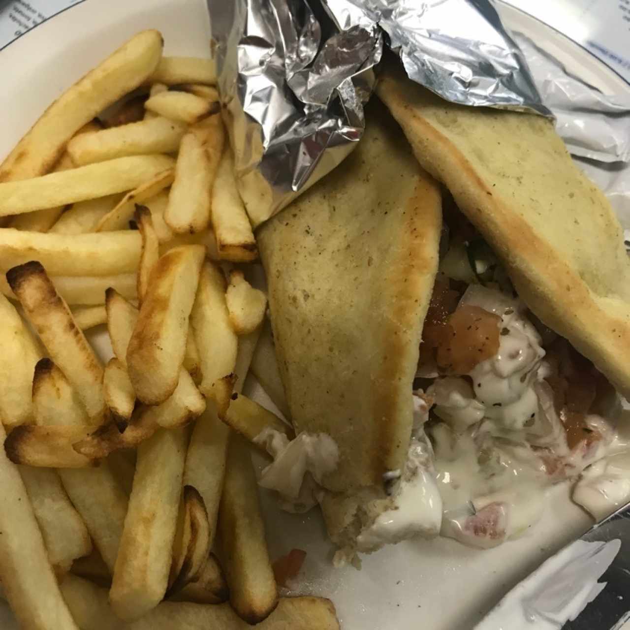 gyro de pollo