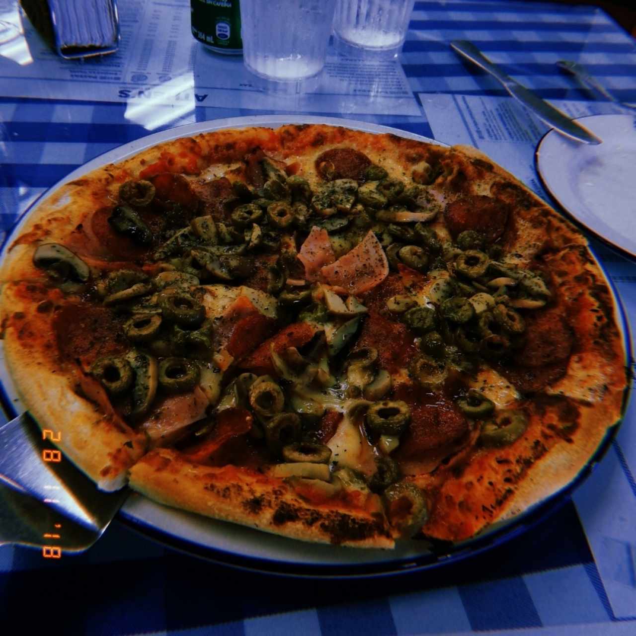 pizza de combinación 