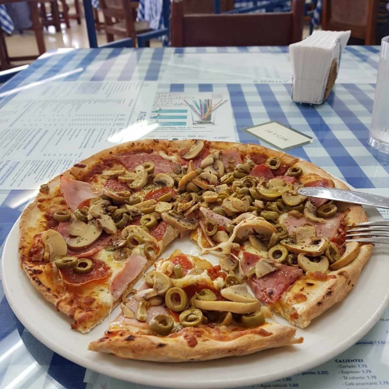 pizza de combinación