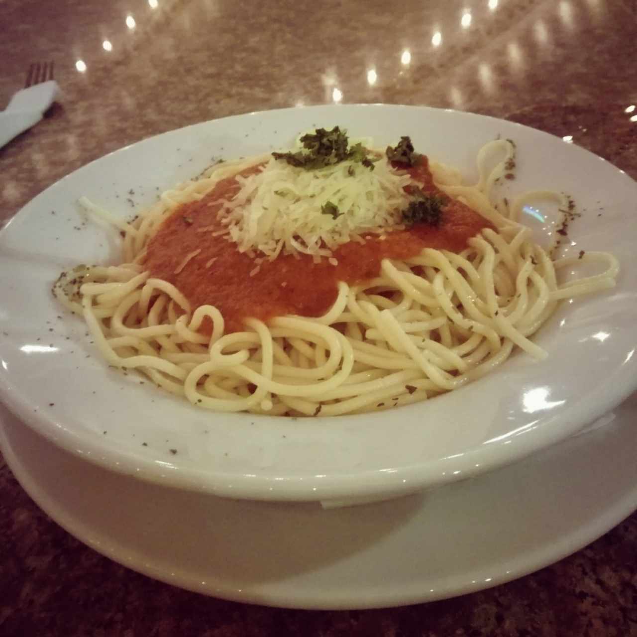 Spaghetti al pomodoro