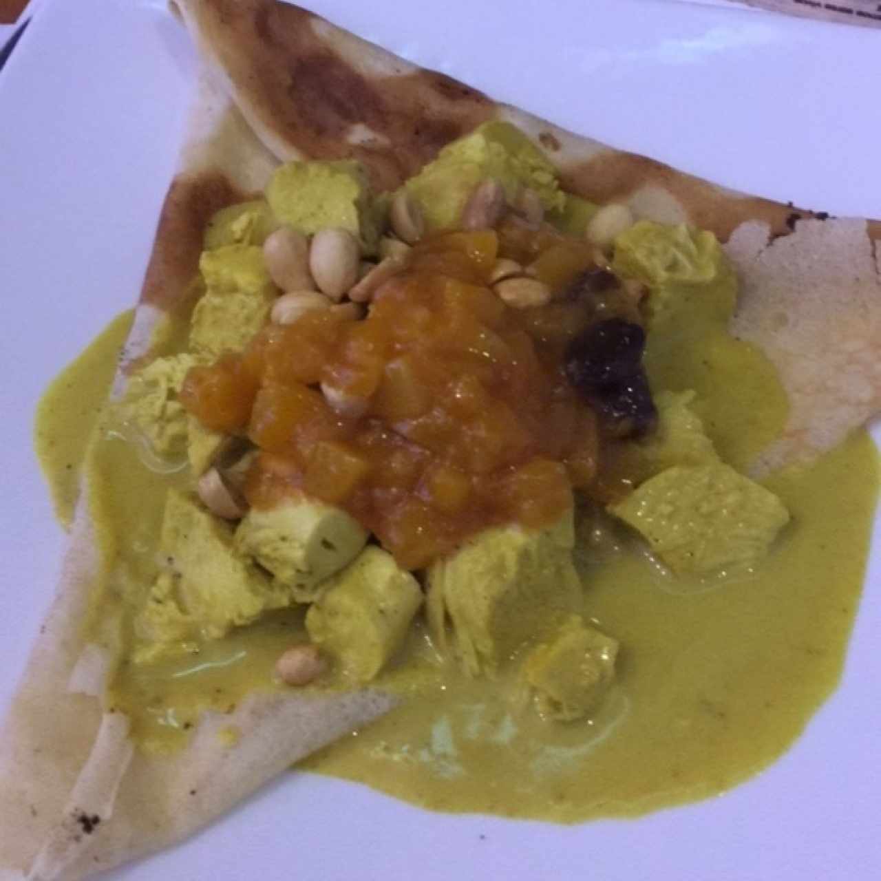 pollo al curry estilo marroqui 