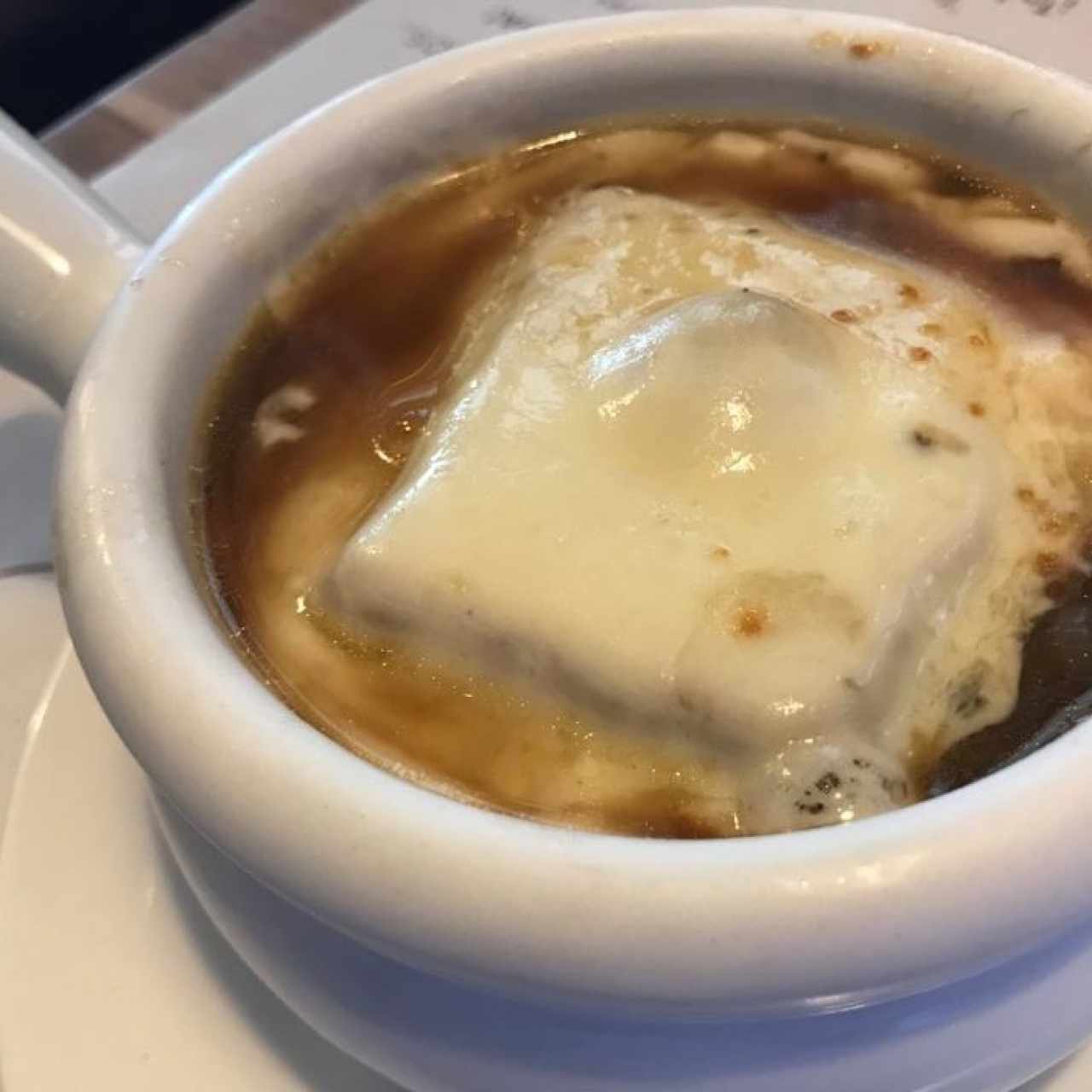 Onion soup